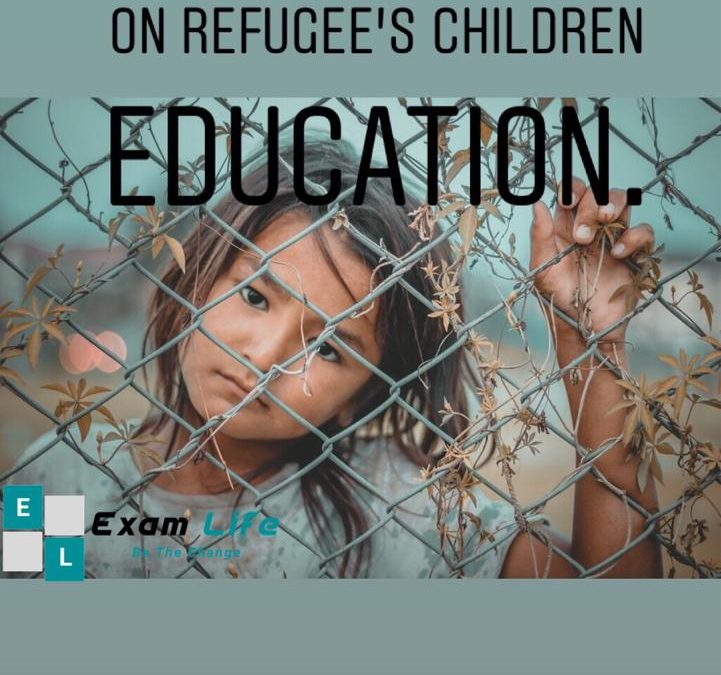 UNHRC report on Refugee’s child education.